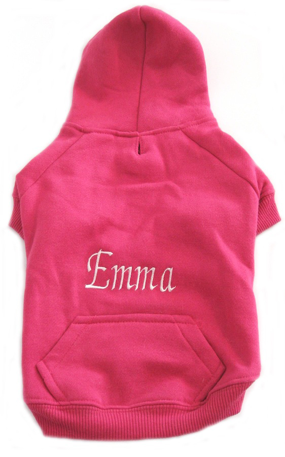 Personalized Dog Hoodie Emma