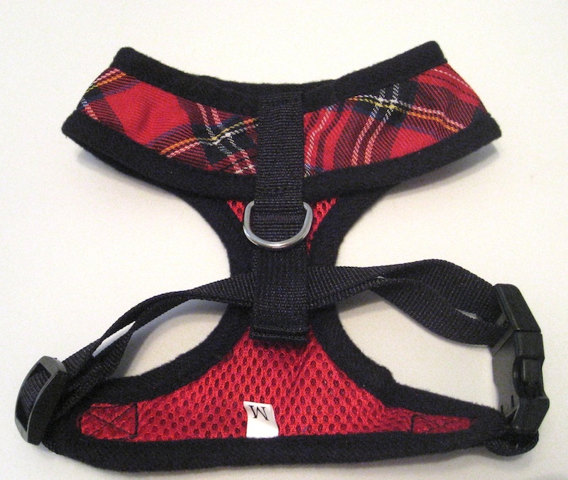 Red Black Tartan Plaid Back
