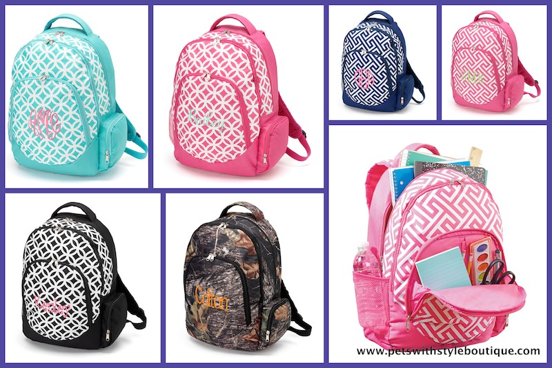 Personalized Backpacks For S Backpacks Personalized School Age S College Greek Book