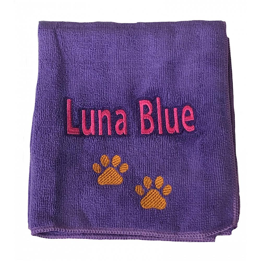 Personalized dog outlet towels