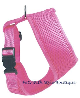 Breezy Mesh pink harness