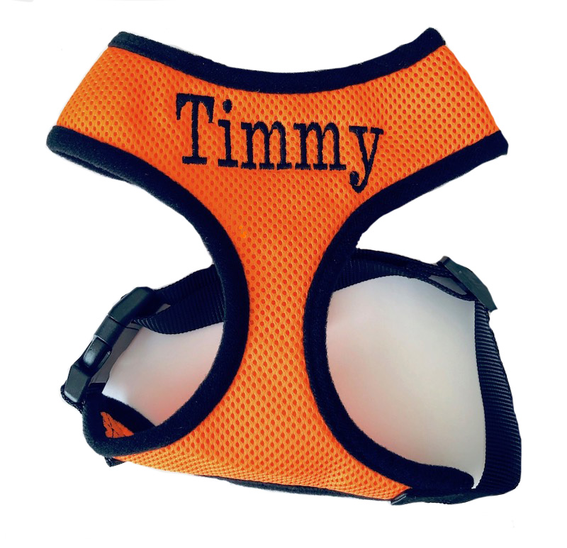 DoglineOrangeHarness