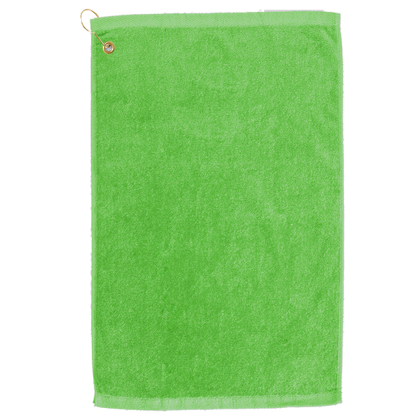 LimeGreenGolfTowel