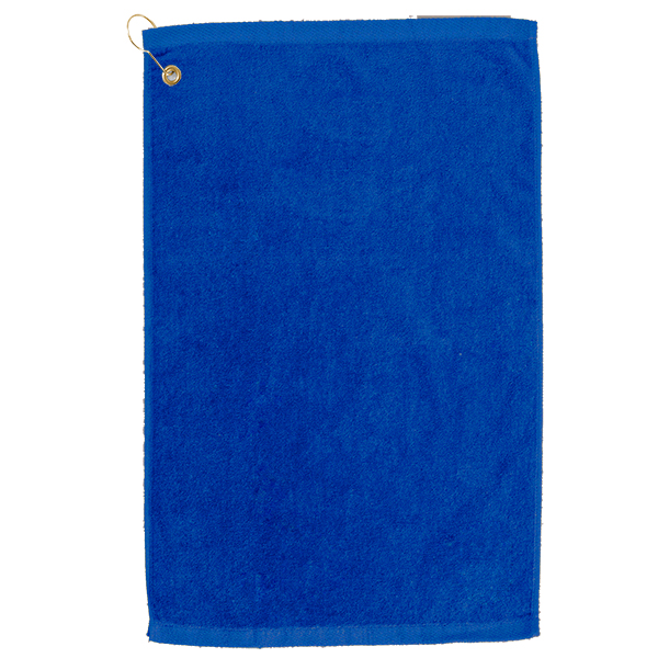 Golf towel Royal blue