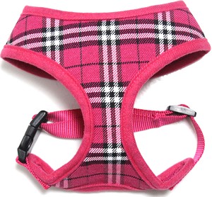 Hot Pink Plaid harness