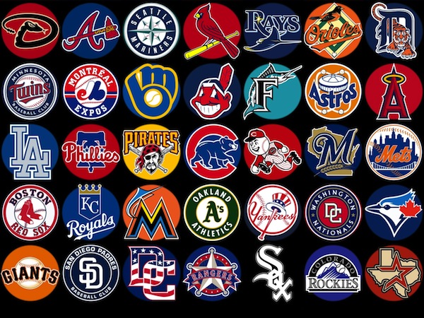 Imgs For > Major League Baseball Logos