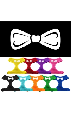 Tuxedo bow Dog Harness all colors