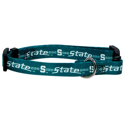 Michigan State dog collar