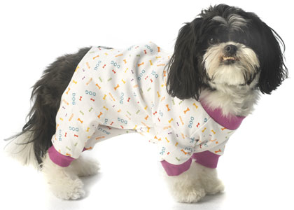 Violet bone pajamas