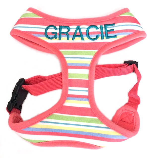 Striped Harness GRACIE Coral