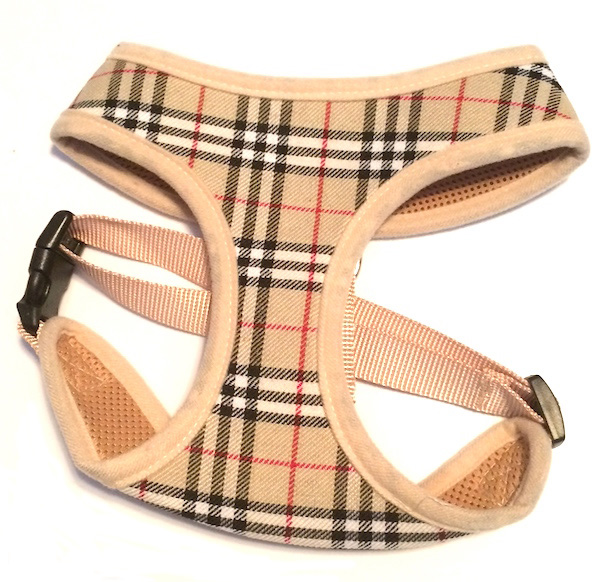 Tan Plaid Harness