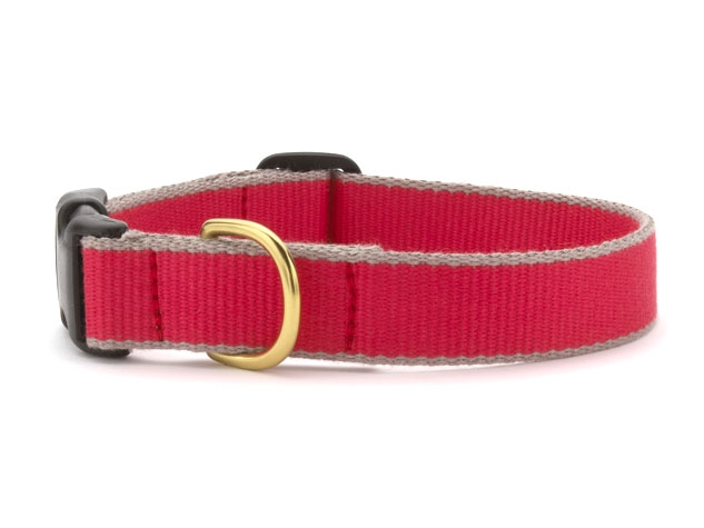Bamboo Red & Gray collar