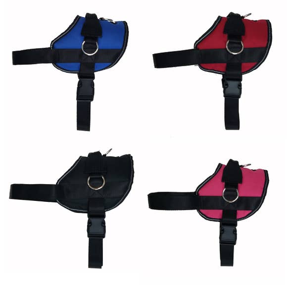 # 1 No Pull Dog Harness - Reflective with 3 Areas to Attach the Leash giving you control