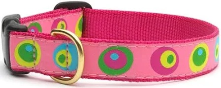 UpCountry Designer Pink Circle Dog Collar and/or Leash