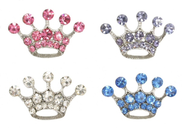 10mm princess crown charm