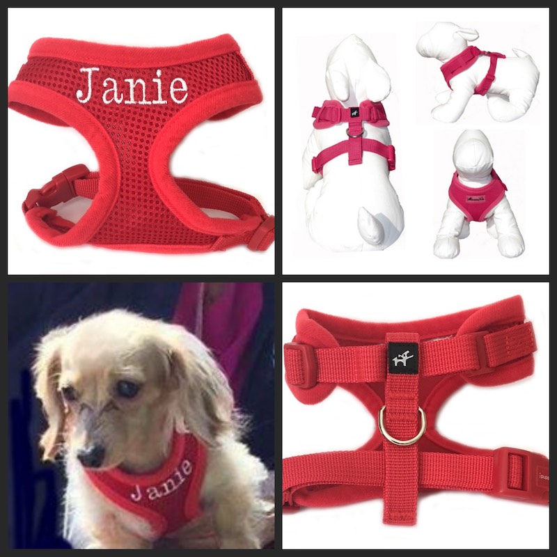#1 Best Seller Personalized Dog Harness Adjustable Neck  XS - XXL, More Colors