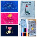 #1 Best Seller Personalized Golf Towel Monogrammed, Fun Designs...Many colors to choose from